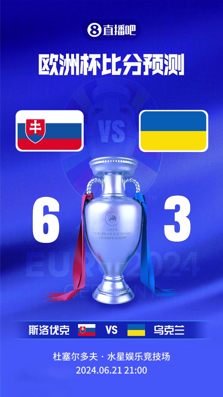 欧洲杯斯洛伐克vs乌克兰截图比分预测